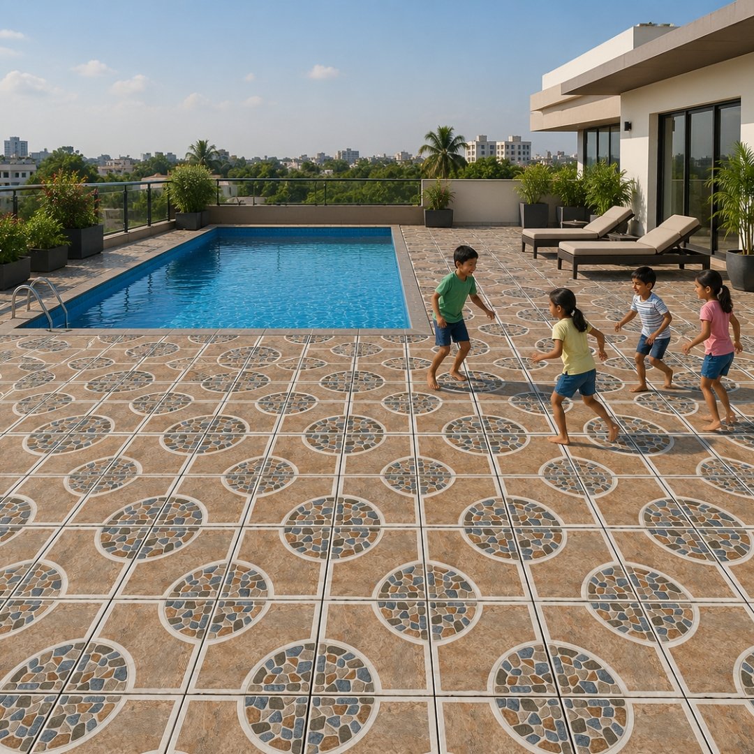 AL Onyx 11410 Geometrical Balcony / Terrace - My Home Studio